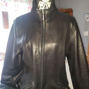 Leather jacket